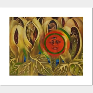 Sun and Life by Frida Kahlo Posters and Art